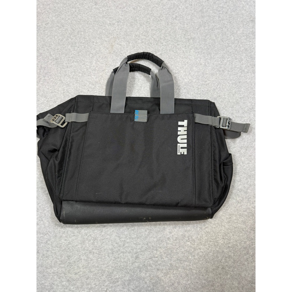 THULE Sweden Car Front Seat Organizer Office File Bag Tote Messenger Black
